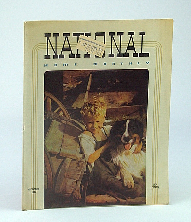 Image for National Home Monthly Magazine, October (Oct.) 1942 - Sabotage Strangles Hitler / Great Victory Bonds Centrefold Ad / National Selective Service Regulations National Home Monthly Magazine, October (Oct.) 1942 - Sabotage Strangles Hitler / Great Victory Bonds Centrefold Ad / National Selective Service Regulations
