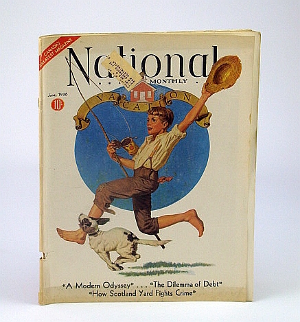 Image for National Home Monthly Magazine, June 1936 - Scotland Yard vs. Crime / Golf Duds and Stars / The Debt Dilemma National Home Monthly Magazine, June 1936 - Scotland Yard vs. Crime / Golf Duds and Stars / The Debt Dilemma