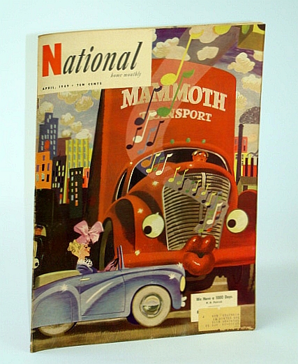 Image for The National Home Monthly Magazine, April (Apr.) 1949 - Profile of Lorne Greene / Radio Industry as Our First Line of Defence The National Home Monthly Magazine, April (Apr.) 1949 - Profile of Lorne Greene / Radio Industry as Our First Line of Defence