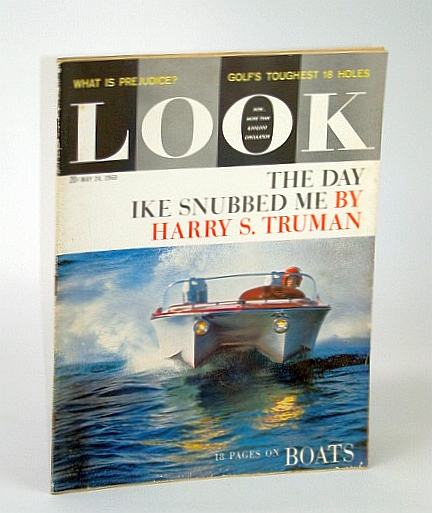 Look - America's Family Magazine, May 24, 1960 - Abby Dalton / The Tinker Family Afloat