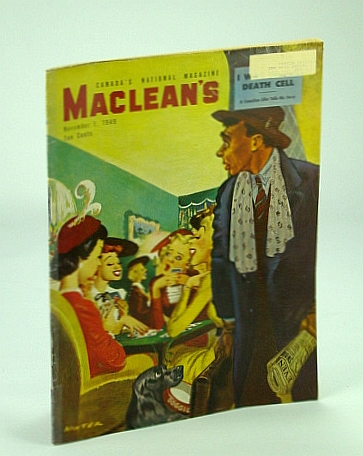 Image for Maclean's, Canada's National Magazine, 1 November (Nov.) 1949 - U-Boats in the St. Lawrence (Conclusion) Maclean's, Canada's National Magazine, 1 November (Nov.) 1949 - U-Boats in the St. Lawrence (Conclusion)