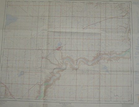 Picture Butte, Lethbridge County, Alberta, West of Fourth Meridian, Scale 1:50,000