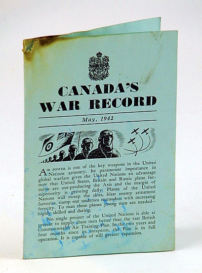 Image for Canada's War Record, May, 1942 Canada's War Record, May, 1942