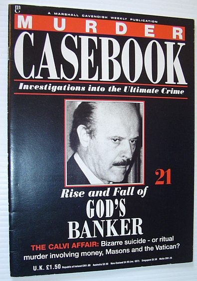 Image for Murder Casebook: Rise and Fall of God's Banker - Roberto Calvi Murder Casebook: Rise and Fall of God's Banker - Roberto Calvi