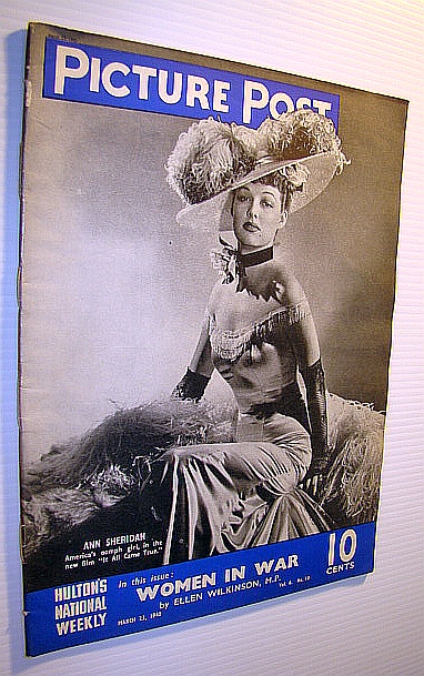Image for Picture Post Magazine - Hulton's National Weekly, March 23, 1940 - Ann Sheridan Cover Photo Picture Post Magazine - Hulton's National Weekly, March 23, 1940 - Ann Sheridan Cover Photo
