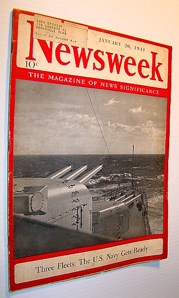 Image for Newsweek - The Magazine of News Significance: January 20, 1941 - Hitler Keeps Balkans on Edge Newsweek - The Magazine of News Significance: January 20, 1941 - Hitler Keeps Balkans on Edge