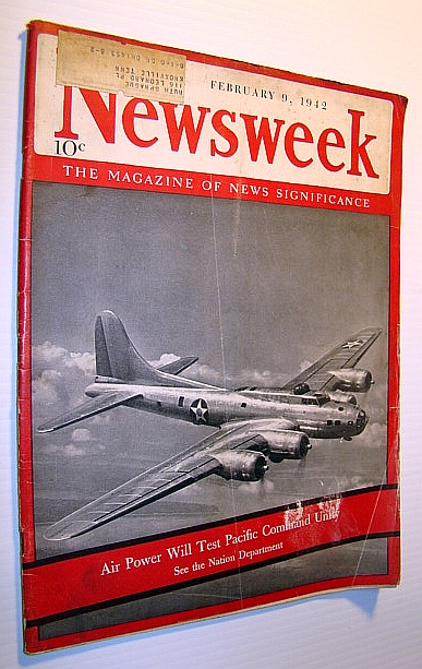 Image for Newsweek - The Magazine of News Significance, February 9, 1942: Dr. Seuss (Ted Geisel) Newsweek - The Magazine of News Significance, February 9, 1942: Dr. Seuss (Ted Geisel)