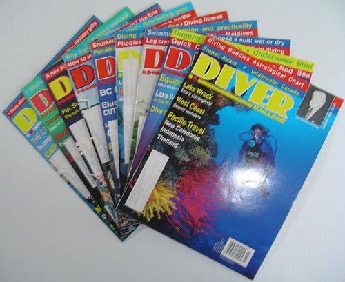 Diver Magazine: 9 Issues from 1994
