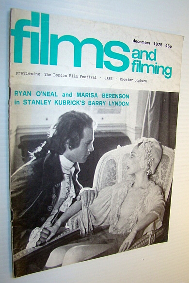 Image for Films and Filming Magazine, December 1975 - Cover Photo from Stanley Kubrick's 'Barry Lyndon' Films and Filming Magazine, December 1975 - Cover Photo from Stanley Kubrick's 'Barry Lyndon'