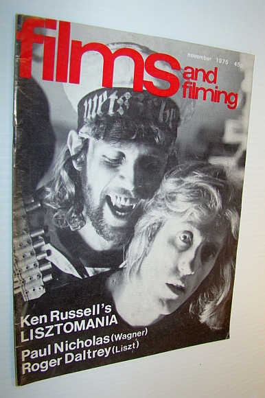 Image for Films and Filming Magazine, November 1975 - Cover Photo of Paul Nicholas and Roger Daltrey in 'Lisztomania' Films and Filming Magazine, November 1975 - Cover Photo of Paul Nicholas and Roger Daltrey in 'Lisztomania'