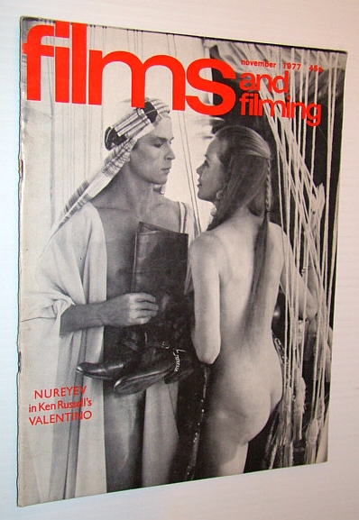 Image for Films and Filming Magazine, November 1977 - Nureyev Cover Photo from 'Valentino' Films and Filming Magazine, November 1977 - Nureyev Cover Photo from 'Valentino'