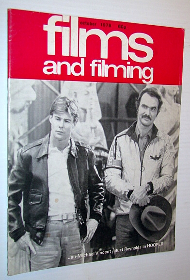 Image for Films and Filming Magazine, October 1978 - Cover photo of Jan-Michael Vincent and Burt Reynolds in 'Hooper' Films and Filming Magazine, October 1978 - Cover photo of Jan-Michael Vincent and Burt Reynolds in 'Hooper'