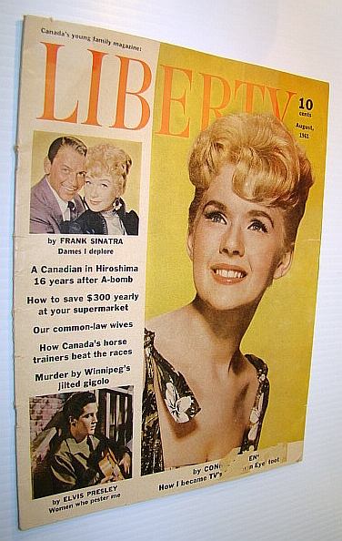 Image for Liberty - Canada's Young Family Magazine, August 1961 - Connie Stevens Cover Photo Liberty - Canada's Young Family Magazine, August 1961 - Connie Stevens Cover Photo