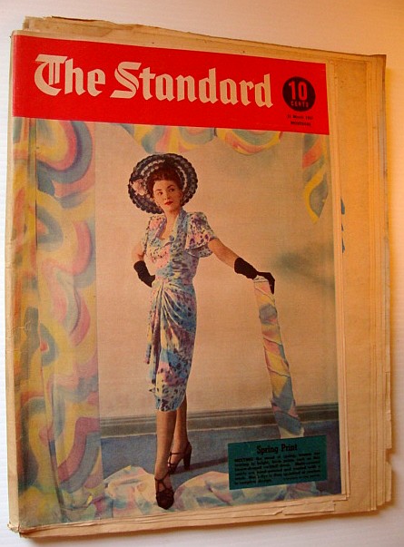 Image for The Standard, 22 March 1947 - Weekly Montreal Pictorial Newspaper The Standard, 22 March 1947 - Weekly Montreal Pictorial Newspaper