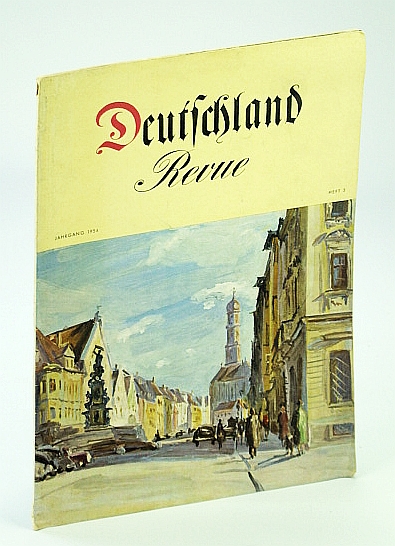 Image for Deutschland Revue (Journal/Magazine of the German Center For Tourism) Jahrgang 1954, Heft 3 Deutschland Revue (Journal/Magazine of the German Center For Tourism) Jahrgang 1954, Heft 3