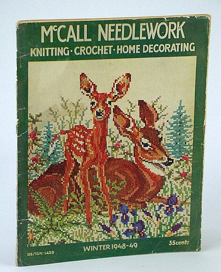 Image for McCall Needlework Magazine - Knitting, Crochet, Home Decorating, Winter 1948-1949 McCall Needlework Magazine - Knitting, Crochet, Home Decorating, Winter 1948-1949