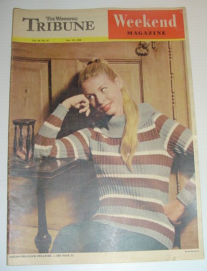 Image for The Winnipeg Tribune - Weekend Magazine, November 19, 1960: Marie-Claire Blais The Winnipeg Tribune - Weekend Magazine, November 19, 1960: Marie-Claire Blais