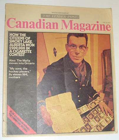 Image for The (Leader-Post) Canadian Magazine, 13 February 1971 - Defeating Imperial Tobacco's Casino Contest The (Leader-Post) Canadian Magazine, 13 February 1971 - Defeating Imperial Tobacco's Casino Contest