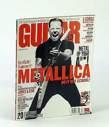 Image for Guitar World Magazine, December (Dec.) 2008: James Hetfield (of Metallica) Cover Photo Guitar World Magazine, December (Dec.) 2008: James Hetfield (of Metallica) Cover Photo