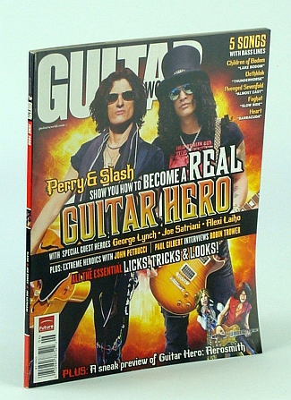 Image for Guitar World Magazine, June, 2008: Joe Perry / Slash Cover Photo Guitar World Magazine, June, 2008: Joe Perry / Slash Cover Photo