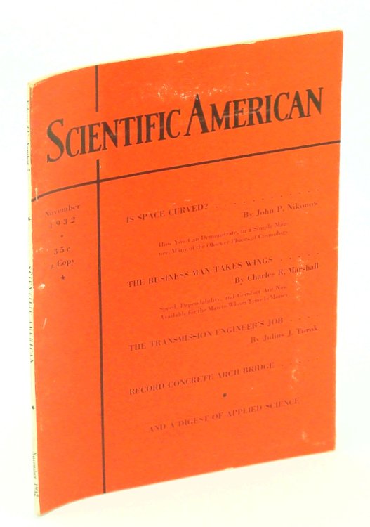 Scientific American November 1932 Volume 147 Number 5