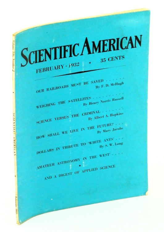 Scientific American February 1932 Volume 146 Number 2