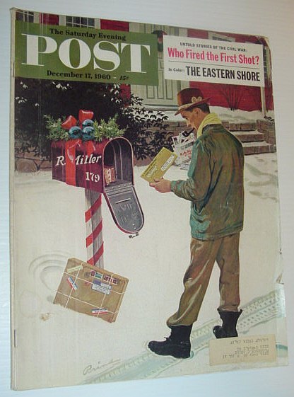 Image for The Saturday Evening Post, December 17, 1960 *WHO FIRED THE FIRST SHOT - UNTOLD STORY OF THE CIVIL WAR* The Saturday Evening Post, December 17, 1960 *WHO FIRED THE FIRST SHOT - UNTOLD STORY OF THE CIVIL WAR*