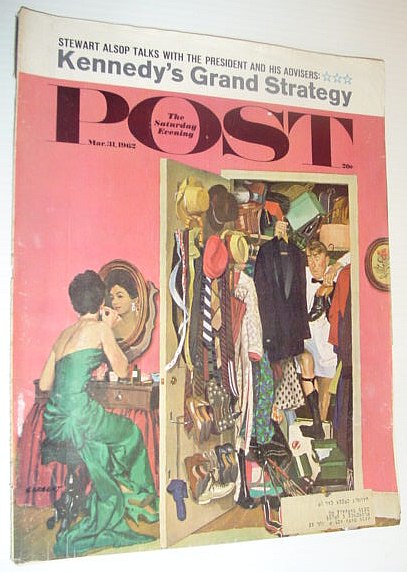 Image for The Saturday Evening Post, March 31, 1962 *PHYLLIS DILLER / KENNEDY'S GRAND STRATEGY* The Saturday Evening Post, March 31, 1962 *PHYLLIS DILLER / KENNEDY'S GRAND STRATEGY*
