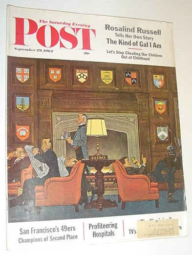 Image for The Saturday Evening Post, September 29, 1962 *ROSALIND RUSSELL* The Saturday Evening Post, September 29, 1962 *ROSALIND RUSSELL*