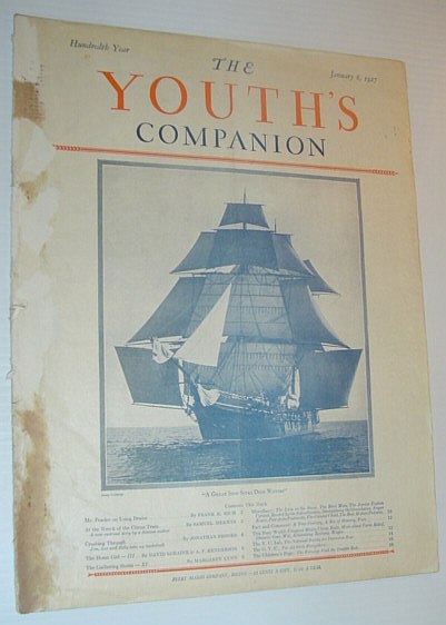 Image for The Youth's Companion, January 6, 1927 *THE WRECK OF THE CIRCUS TRAIN* The Youth's Companion, January 6, 1927 *THE WRECK OF THE CIRCUS TRAIN*