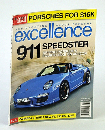 Image for Excellence - The Magazine About Porsche, February 2011 - 911 Speedster Excellence - The Magazine About Porsche, February 2011 - 911 Speedster