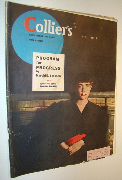 Image for Collier's Magazine, September 28, 1946 - Ted Williams / Will Curare Cure Polio Collier's Magazine, September 28, 1946 - Ted Williams / Will Curare Cure Polio