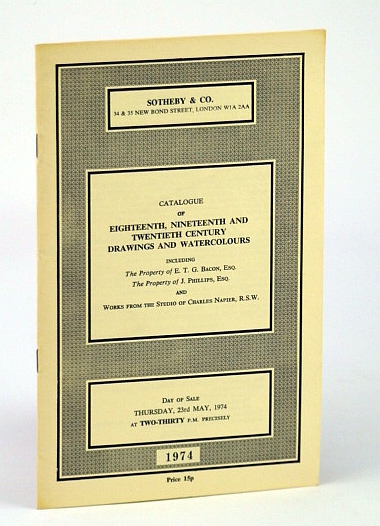 Catalogue of Eighteenth, Nineteenth and Twentieth Century Drawings and Watercolours