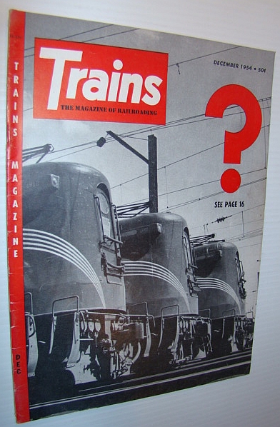 Image for Trains - The Magazine of Railroading, December 1954 Trains - The Magazine of Railroading, December 1954
