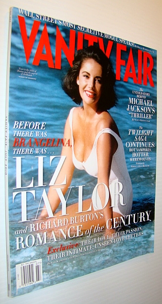 Image for Vanity Fair Magazine, July 2010 - Elizabeth Taylor Cover Vanity Fair Magazine, July 2010 - Elizabeth Taylor Cover