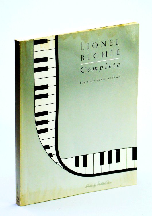 Image for Lionel Richie Complete: Songbook with Sheet Music for Piano and Voice with Guitar Chords Lionel Richie Complete: Songbook with Sheet Music for Piano and Voice with Guitar Chords