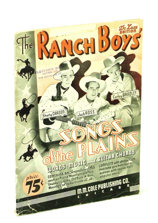 Image for The Ranch Boys Songs of the Plains - De Luxe Edition The Ranch Boys Songs of the Plains - De Luxe Edition