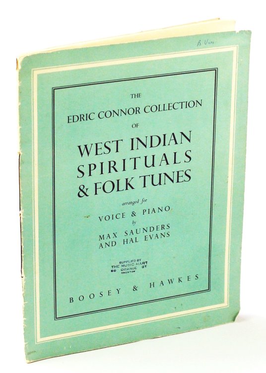 Image for The Edric Connor Collection of West Indian Spirituals & Folk Tunes Arranged for Voice and Piano The Edric Connor Collection of West Indian Spirituals & Folk Tunes Arranged for Voice and Piano
