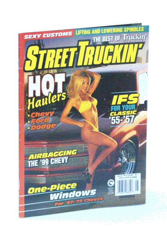 The Best of Street Truckin' Magazine, August [Aug.] 1999, - Tiffany Richardson Cover Photo