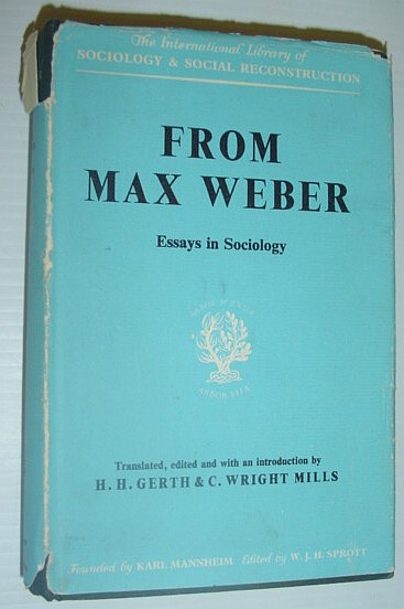 Image for From Max Weber - Essays in Sociology From Max Weber - Essays in Sociology
