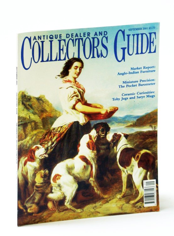 Image for Antique Dealer and Collectors Guide Magazine, September (Sept.) 2001 - Pocket Barometers / Porcelain Satyr Mugs Antique Dealer and Collectors Guide Magazine, September (Sept.) 2001 - Pocket Barometers / Porcelain Satyr Mugs