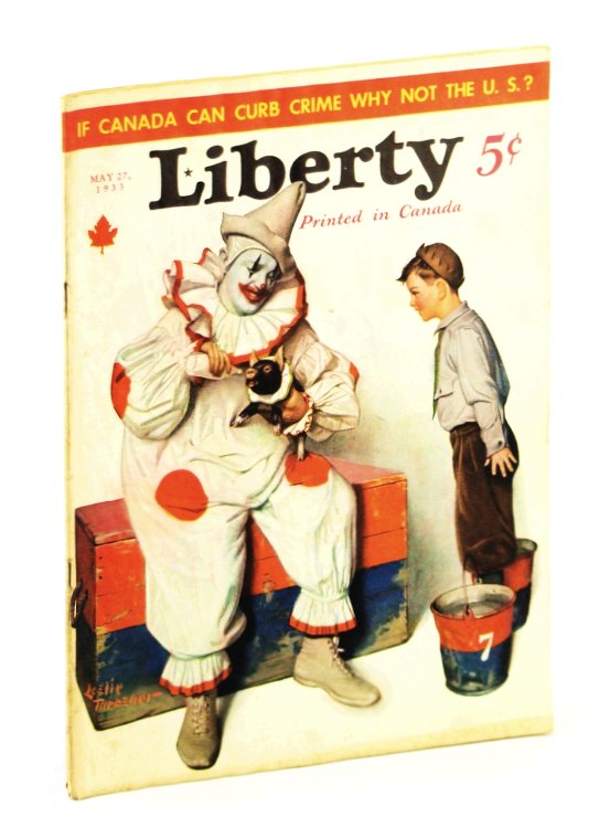 Image for Liberty Magazine, May 27, 1933, Vol. 10, No. 21: Anti-Hitler Editorial / Private Life of Marie Dressler Liberty Magazine, May 27, 1933, Vol. 10, No. 21: Anti-Hitler Editorial / Private Life of Marie Dressler