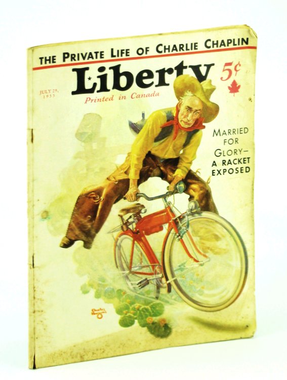 Image for Liberty Magazine, July 29, 1933, Vol. 10, No. 30: The Private Life of Charlie Chaplin Liberty Magazine, July 29, 1933, Vol. 10, No. 30: The Private Life of Charlie Chaplin