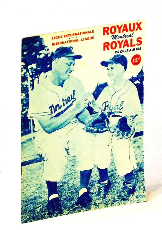 Image for Royaux Montreal Royals Programme, Ligue Internationale / International League, Summer 1960 Royaux Montreal Royals Programme, Ligue Internationale / International League, Summer 1960