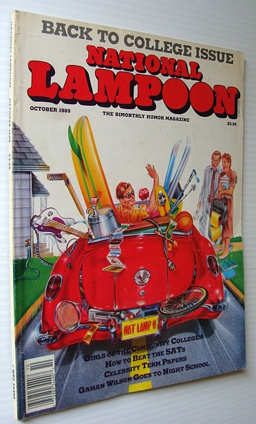 Image for National Lampoon Magazine, October 1989 - Back to College Issue National Lampoon Magazine, October 1989 - Back to College Issue