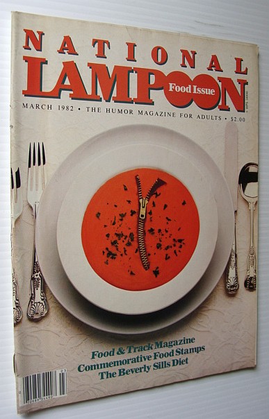 National Lampoon Magazine, March 1982 - Food Issue