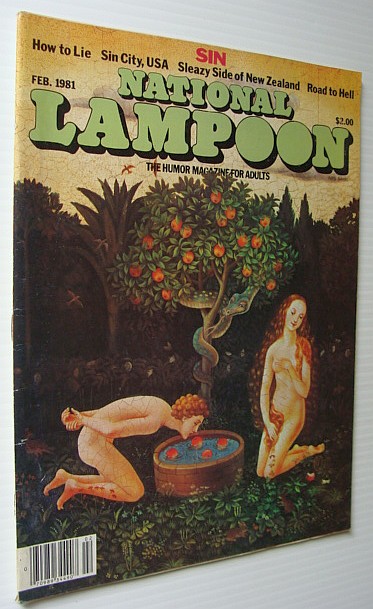 Image for National Lampoon Magazine, February 1981 - Sin Issue National Lampoon Magazine, February 1981 - Sin Issue