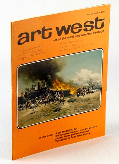 Image for Art West Magazine - Art of the West and Western Heritage, Vol. III, Issue 4 (1979) - Frank McCarthy, CA Art West Magazine - Art of the West and Western Heritage, Vol. III, Issue 4 (1979) - Frank McCarthy, CA