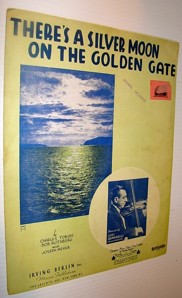 Image for There's A Silver Moon on the Golden Gate - Sheet Music for Piano and Voice with Guitar Chords There's A Silver Moon on the Golden Gate - Sheet Music for Piano and Voice with Guitar Chords