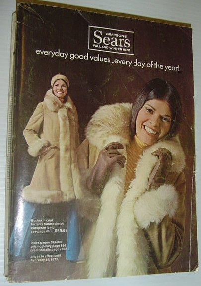 Simpsons Sears Fall and Winter Catalogue (Catalog) 1972